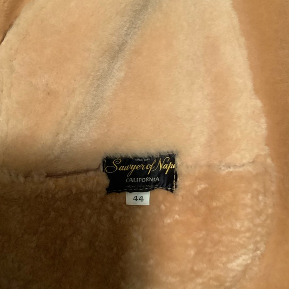 Men’s Retro Shearling Jacket - Picture 4 of 4